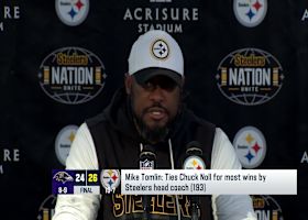 Mike Tomlin on winning AFC North: 'That sounds good and it feels good'