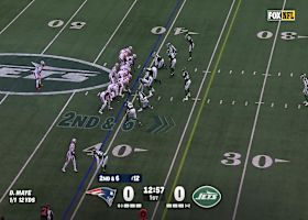 Rhamondre Stevenson's longest rush of 2025 comes on spin move during 24-yard rush