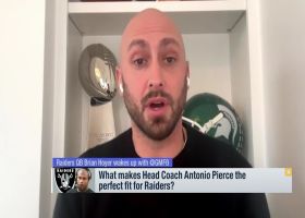 Brian Hoyer on what makes HC Antonio Pierce the perfect fit for Raiders