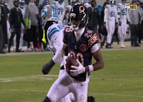 Caleb Williams' 25-yard TD dart to Jahdae Walker trims Lions' lead to 16-6