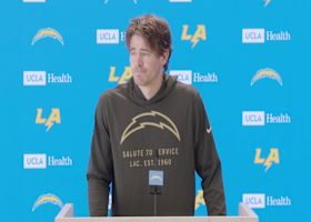 Justin Herbert discusses success under quarterback pressure