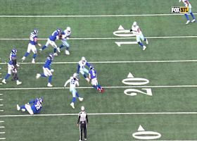 Jadeveon Clowney dumps Dart to boost his sack total to 6.5 for '25 season