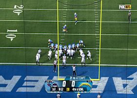 Cameron Dicker's 21-yard FG opens scoring in Titans-Chargers