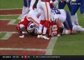 Can't-Miss Play: Josh Allen drives the pile for a WHILE to score 6-yard TD run