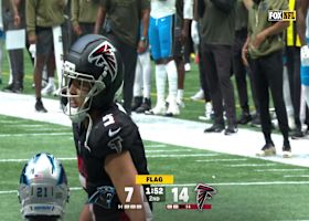 Drake London reels in a 22-yard rope from Penix Jr.