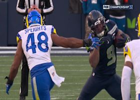 Kenneth Walker III looks like Barry Sanders during filthy juke-move run vs. Rams