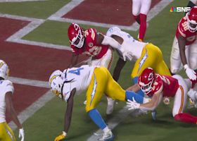 Gus Edwards' second TD of 2024 gets Chargers on board vs. Chiefs on 'SNF'