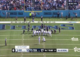 Matt Gay's 22-yard field goal tightens Titans' lead 17-13