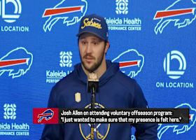 Josh Allen speaks with the media about supporting the Bills | 'The Insiders'