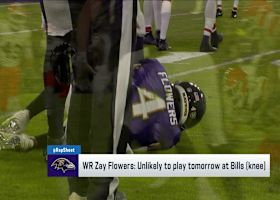 Rapoport: Zay Flowers not expected to play vs. Bills | 'NFL GameDay Morning'