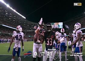 Ian Wheeler barges in from a yard out for Chicago's FOURTH first-half TD