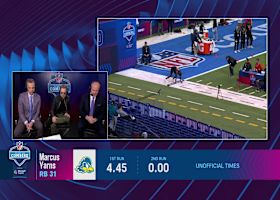 Bhayshul Tuten runs official 4.32-second 40-yard dash at 2025 combine