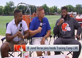 Jared Verse explains what he's learned about his impact since landing in Cleveland | 'Inside Training Camp'