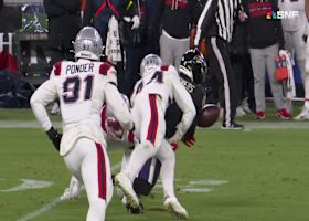 Can't-Miss Play: Chiasson lays a MASSIVE punch on Flowers for a fumble in crunch time