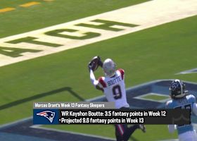 Marcas Grant's Week 13 fantasy sleepers | 'The Insiders'