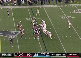 Christian Barmore blows up Woody Marks for a 4-yard TFL