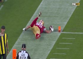 Can't-Miss Play: Pylon-reach TD! Kittle channels Julio Jones on photo finish at goal line