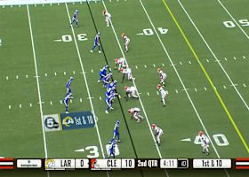 Dresser Winn dials launch codes to Terrance Ferguson to infiltrate Browns territory