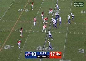 Can't-Miss Play: Broncos force Josh Allen into chaotic fumble before halftime