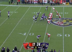 James Proche's muffed punt gives Ravens instant red-zone possession in fourth quarter
