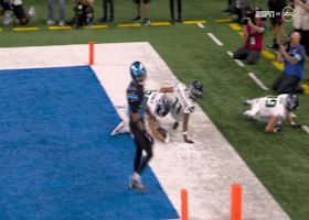 AJ Barner's first NFL TD catch trims Lions' lead to 21-13 in third quarter