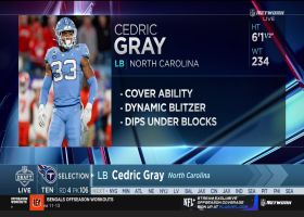 Titans select Cedric Gray with No. 106 pick in 2024 draft