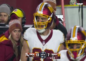 Mariota's 18-yard laser to Ertz gets Commanders into Broncos' territory