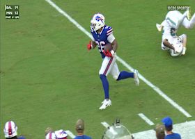 Ty Johnson take swing pass up sideline for 16 yards