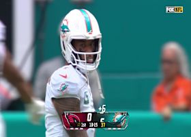 Raheem Mostert's first TD of 2024 opens scoring in Cardinals-Dolphins