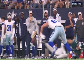 Ferguson's fumble to Blankenship marks Cowboys' fourth turnover vs. Eagles