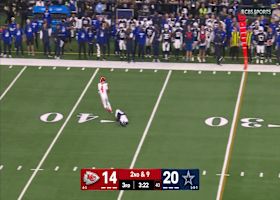 Mahomes' laser to Rashee Rice picks up 28 yards and sends a Cowboy flying