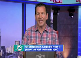 Rapoport: Odell Beckham Jr. eligible to return to Dolphins practice this week | 'GMFB'