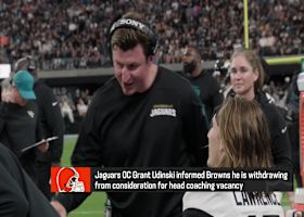 Jaguars OC Grant Udinski withdraws from Browns head coaching search | 'The Insiders'