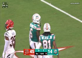 Washington dices through defenders on 23-yard catch