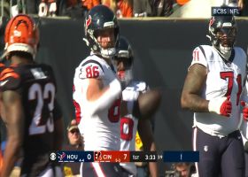 Stroud pinpoints Schultz for 23-yard pickup amid tight coverage