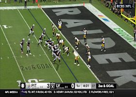 Mattison's third TD run of 2024 opens scoring in Steelers-Raiders game