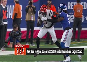 Bengals franchise tag WR Tee Higgins for second straight year | 'The Insiders'