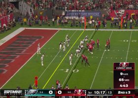 Otton fails to corral Mayfield's would-be 10-yard TD pass on first drive