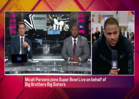Micah Parsons shares his thoughts on Cowboys new DC | 'Super Bowl Live'
