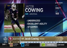 49ers select Jacob Cowing with No. 135 pick in 2024 draft