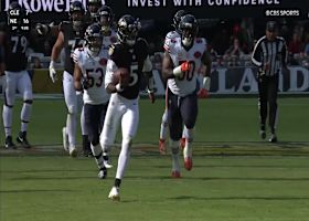 Tyler Huntley finds room through Bears defense for 29-yard scramble