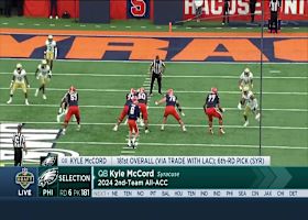 Eagles select Kyle McCord with No. 181 pick in 2025 draft