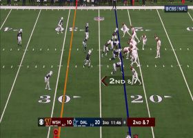Howell enters Houdini mode on slick 12-yard scramble