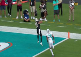 Chris Olave's fifth TD catch of 2025 gets Saints on the board vs. Dolphins