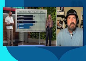 Eagles-Chargers MNF fantasy projections | 'NFL Fantasy Live'
