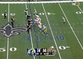 Stafford's 20-yard sideline dart to Atwell gets Rams into Saints territory