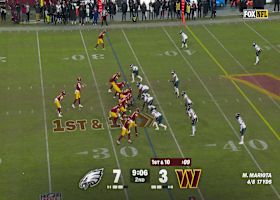 Marcus Mariota connects with Terry McLaurin for 40-yard gain