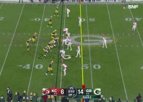 Patrick Taylor takes off for 24-yard dash into Chiefs' territory