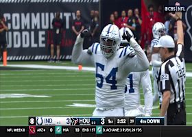 Colts collapse pocket as Dayo Odeyingbo drops Stroud for sack