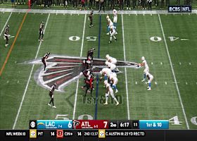 A.J. Terrell Jr. ends Chargers' WR screen in a hurry